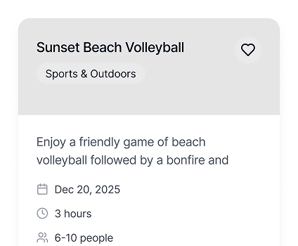 Suggest ideas everyone likes