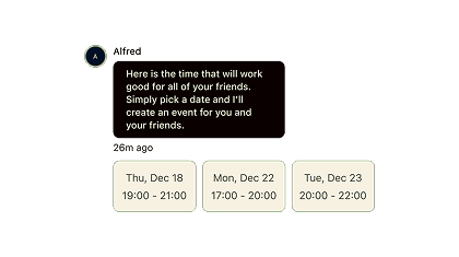 Help find a time that works